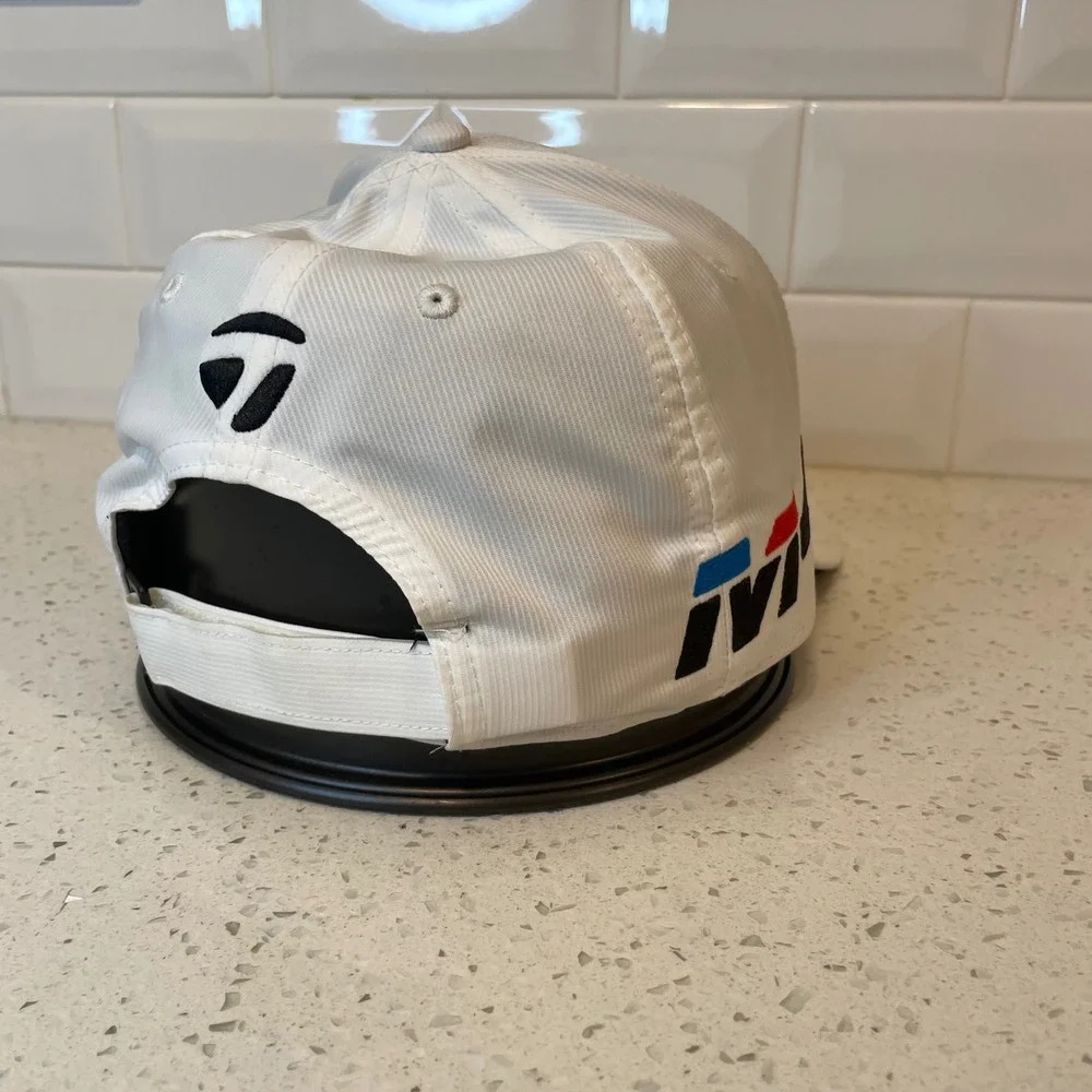 TaylorMade Twist Face M3 M4 Golf Hat White Adjustable Performance Baseball‎ Cap